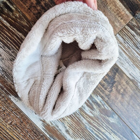 The North Face Denali Thermal Beanie Light-Grey Fleece Sherpa Unisex - Picture 8 of 10